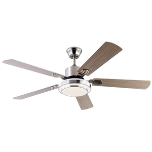 High Quality 52-Inch Modern LED Ceiling Fan with Light Popular Remote Control Project Installation Service