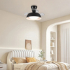 Bedroom Minimalist Led Ceiling Fan Small Size Ceiling Light with Fan with Remote