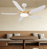 Smart Home Modern 52 Inches Ceiling Fan Led 5 Speed Ceiling Fans with Light