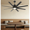 High Quality Remote Control 66 Inch 8 Blades Six Wind Speeds Adjustable Lobby Ceiling Fan