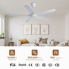 Energy Efficient Celling Fan High Quality Industrial White Ceiling Fans Large for Warehouse
