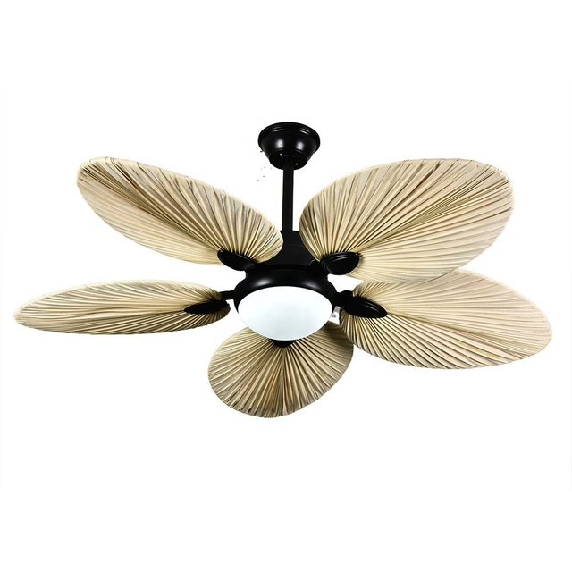 Zhongshan Decorative 52 Inch Low Noise LED Lighting Fan Style Retro Ceiling Fan