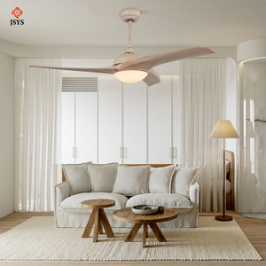 Simple Remote Control Ceiling Lamp Fan Lamp Fancy 52 Inch Led Ceiling Fan with Light