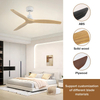 Commercial Quick Installation Bldc Ceiling Fan Cheap Japanese 52 Inch Remote Control Ceiling Fan for Shop