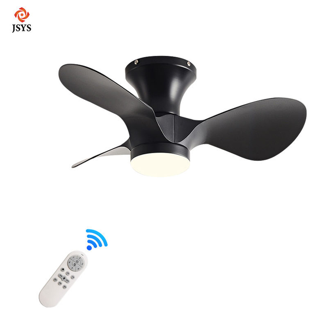Modern Decorative Bedroom Living Room Dimming Acrylic Blade Led Ceiling Fan with Light