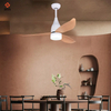 High Quality Decorative Dc Copper Motor Low Noise Remote Control Ceiling Fan with Light