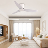 Decorative Indoor Smart Silent 3 Abs Blade Dc Bldc 52 Inches Ceiling Fans with Remote Control