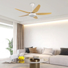 Living Room Smart 5 Abs Blades Ceiling Fan Lamp with Light and bluetooth for Home Decoration