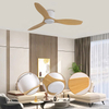 Fashion Design Remote Control 52 Inch Three Blades Six Wind Speeds Ceiling Fans