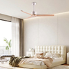 Luxurious Modern Designer Decorative Reverse Function Remote Control Energy Saving Motor Timber Wooden Blades Ceiling Fan