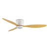 Energy Conservation Ceiling Fan 52 Inch Wooden 3 Blades Forward Reverse Fan Light
