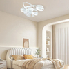 Bedroom 42inch Elegant Fancy Ceiling Remote Control Flower Fan with Lights Smart Remote Control