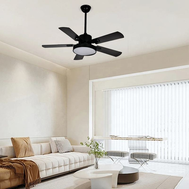 Ceiling Fans Indoor Contemporary Modern Decoration Plywood Led Ceiling Lamp Light with Fan