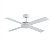 Best White Bldc 4 Leaf High Speed Fan 52 Inch Remote Control Ceiling Fans No Light for Hospitals