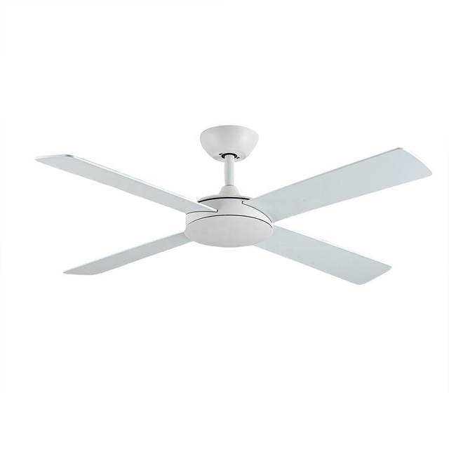 Best White Bldc 4 Leaf High Speed Fan 52 Inch Remote Control Ceiling Fans No Light for Hospitals