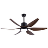 52inch Fan Ceiling Bedroom Natural Wind 6 Blades Fan Low Noise Ceiling Fan Light