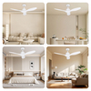 New Design Modern High Quality Ac Motor Electric 48' Inch 3 Abs Blades Ceiling Fans