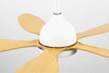 Malaysia Hot Sale Silent 56 Inch 55W DC Copper Motor Five Indoor Ceiling Fan for Living Room