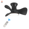 Zhongshan Modern Bedroom Low Profile Decoration Remote Control Led Ceiling Fan Light