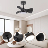 Wholesale Remote Control Fan Ceiling Smart Home Light Modern Bedroom Electronic Fan Ceiling Fan