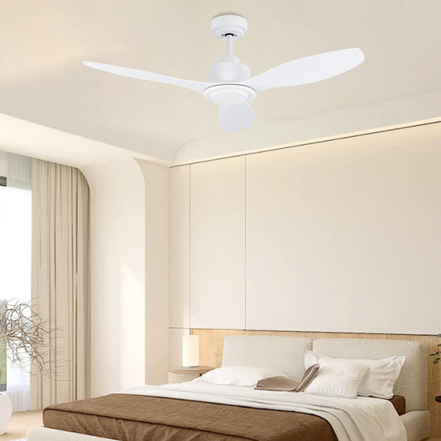 New Design Modern High Quality Ac Motor Electric 48' Inch 3 Abs Blades Ceiling Fans