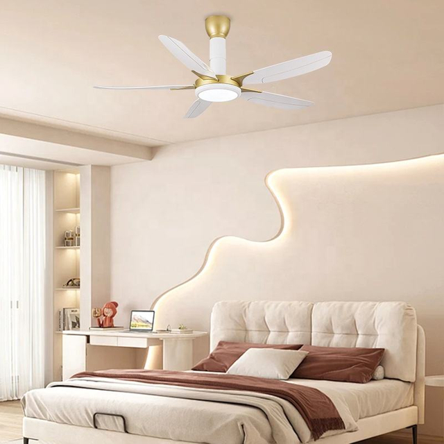 Indoor Smart 60 Inches Low Noise 220 Ceiling Fan Led Lamp Light for Dining Room with Fan