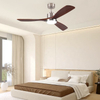 Indoor Living Room Bedroom Smart Ceiling Fan Light E27 Ceiling Lamp with Light Remote Control