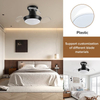 Cheap Bedroom Blade Retractable Smart App Control Remote Control Ceiling Fan with Light Saa