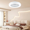 Modern Bedroom Remote Control 42inch Plastic Round Ceiling Fan Light Led Ceiling Lamp with Fan
