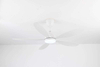 Hot Sale Silent 56 Inch 55W DC Copper Motor Five Indoor Ceiling Fan Lamp for Living Room
