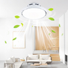 Hot Sale Invisible Fan Blades Fan Lights Ceiling Lamp Ceiling Light With Fan at Good Price 45cm