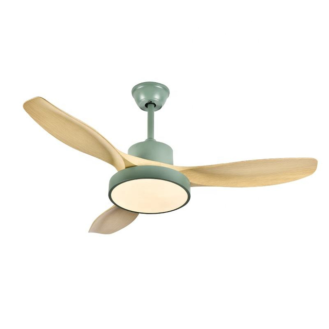 Low Noise Ceiling Fan Remote Control Natural Wind Living Room Led Ceiling Fan Light