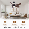 Forward Reverse Fan Natural Wind Energy Conservation Hotel Led Ceiling Fan Light