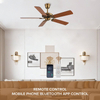 Ceiling Fan Made in China Hight Quality Air Cooler Lamp 56-inch 5 Plywood Blades Ceiling Fan