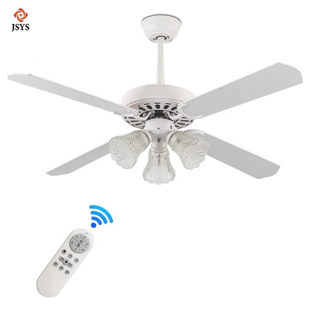 Factory Direct Selling Classic Decoration Designer Model Remote Ceiling Fan with Light Ceiling Fans
