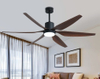 NO.1 Selling Model High Quality Remote Control 54 Inch 6 Blades Six Wind Speeds Ceiling Fans