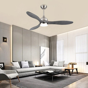 Wholesale Modern 220v 48 Inch Dc Fan Lamp Wood Led Ceiling Fans With Light for Bedroom Very Quie