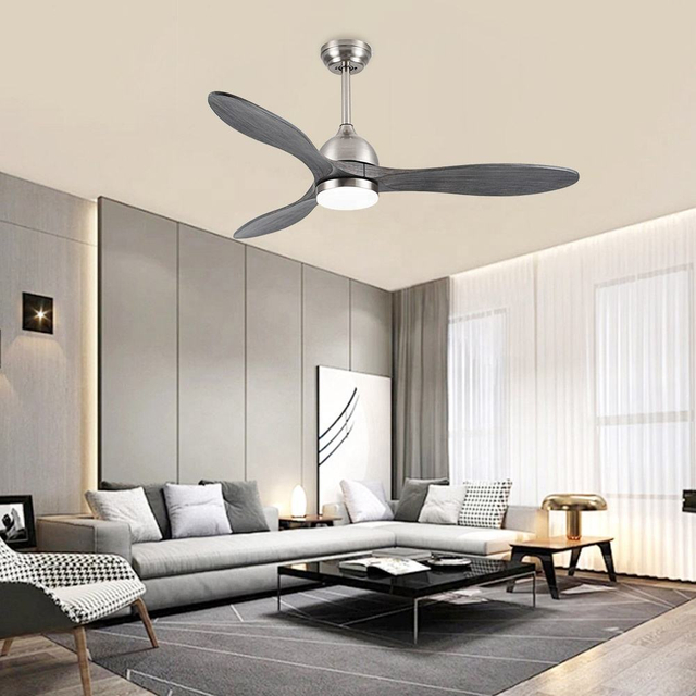Wholesale Modern 220v 48 Inch Dc Fan Lamp Wood Led Ceiling Fans With Light for Bedroom Very Quie