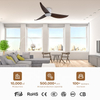 Ceiling Fans Manufacturers Living Room Inverter Bldc Motor Smart Ceiling Fan with Remote Control