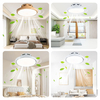 Hot Sale Invisible Fan Blades Fan Lights Ceiling Lamp Ceiling Light With Fan at Good Price 45cm