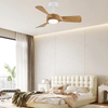 Wooden Lamp Remote Fandelier Ceiling Fans Light 48 Inch with Light for Home and Restaurant