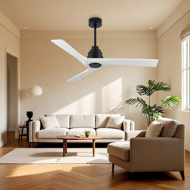 Unique White Saa Approved 52inch 3blades Ceiling Fan With High Rpm for Australian Market