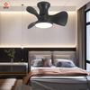 Zhongshan Modern Bedroom Low Profile Decoration Remote Control Led Ceiling Fan Light