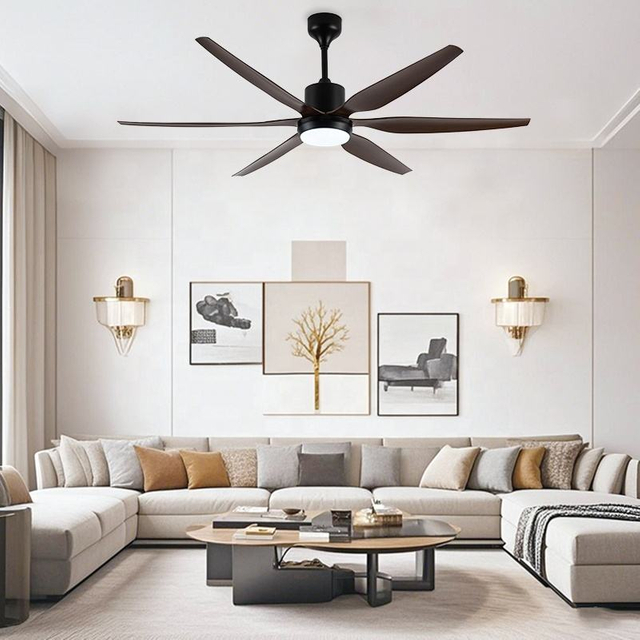 Nordic Modern Living Roomsmart Simple Mute Ceiling Fans Energy Saving Led Lamp Light for Home