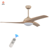 Simple Remote Control Ceiling Lamp Fan Lamp Fancy 52 Inch Led Ceiling Fan with Light