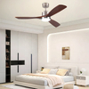 Ceiling Fan Wholesale Modern European Smart Remote Control High Speed Ceiling Fan Led Air Conditioning Ceiling Fan
