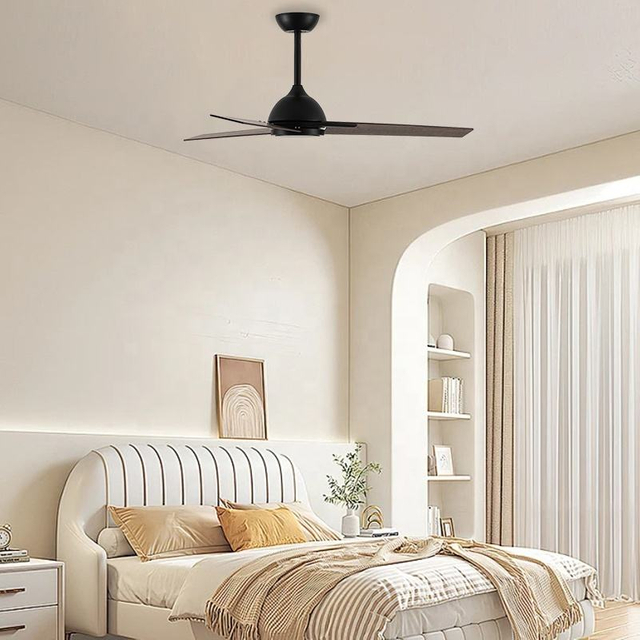 Decorate Low Energy Dc Ac Ceiling Fan 3 Blade 52inch Bldc Smart Fan with Remote Control