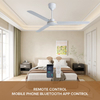 Top Selling Commercial Industrial Smart Fan 56'' Metal Blade Ceiling Fan with Remote Control