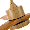 2022 Zhong Shan Wooden Ceiling Fan Led Ceiling Fan With Light Remote Control Led Ceiling Fans