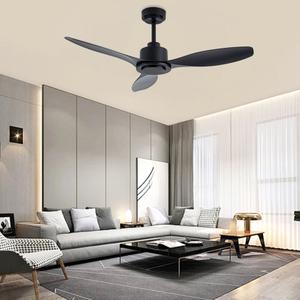 48 Inch Factory Direct Ceiling Fans Without Lights No Light Dc Motor Abs Blades for Bedroom Living Room